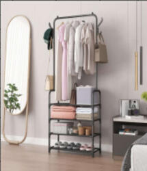 Leziter Ruhaállvány LRA-01 fekete (LRA-01)