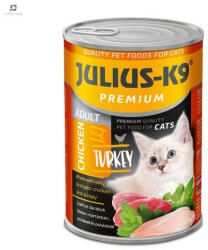 Julius-K9 Premium Macskaeledel - Csirke & Pulyka - 415g (313559)