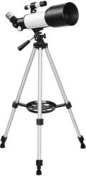 Outsunny 70 mm-es csillagászati távcső 2 okulárral és okostelefon-adapterrel, 80x80x135 cm, fekete-fehér