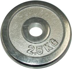  Krómozott Súlyzótárcsa - 2, 5 kg - 30 mm