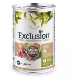 Exclusion Mediterraneo Monoprotein Lamb konzerv kutyák számára 400 g - pepita
