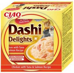 Inaba Foods Cat Churu Dashi Delights - csirke-tonhal-lazac 70 g (150430)