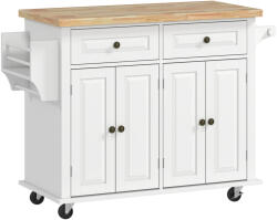 Homcom Konyhai zsúrkocsi fiókokkal