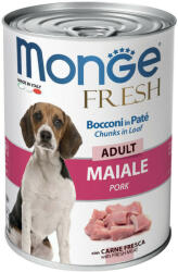 Monge Fresh Chunks in Loaf Adult Konzerv Kutyáknak (Sertés) - 400 g (149321)