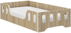 Wooden Toys LAKI pat pentru copii SONOMA 160x80cm - cu saltea cadou