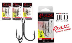 DUO Realis Nano Hármas Horog - 8