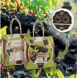 Nature My farm Öntözőkészlet veteményeshez (25m2) + csaptelep vezérlőegységgel