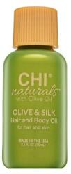 CHI Haircare Naturals with Olive Oil Olive & Silk Hair and Body Oil ulei pentru păr si corp 15 ml