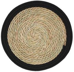 Ambition Boho Natural asztali alátét 40 cm fekete (5904134804631)