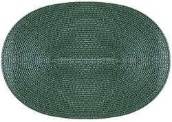 Ambition Hawai Ovális Tányéralátét - Sötétzöld - 30x45 cm (5904134385512)