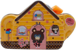  Házikó alakú fém persely, 4 féle (11118) - pepita