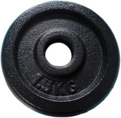  Öntöttvas Súlyzókorong - 1, 5 kg - 25 mm