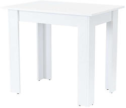 Leziter Yorki Étkezőasztal - Fehér - 86x60 cm (LYET86F)