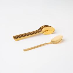 Ambition Prato teáskanál 6 darab 14 cm arany (5904134616203)