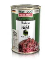 Bewi Dog konzerv színhús vadban gazdag 400 g - pepita