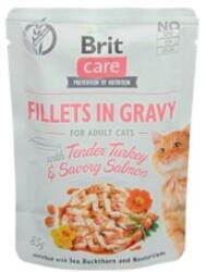 Brit Care Cat Fillets in Gravy - Turkey & Salmon 85 g (144833)