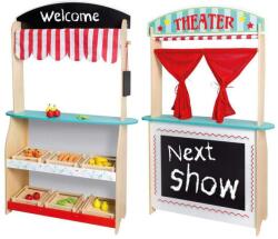  Joueco Fa Játék - Színház és Bolt - 110cm (04907)