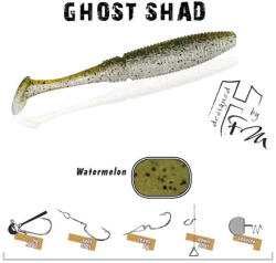  GHOST SHAD 10cm WATERMELON