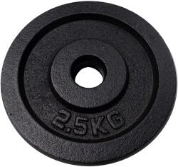  2, 5 kg Öntöttvas Súlyzótárcsa - 25 mm
