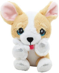  Plüss hangot adó kiskutyák, 12 cm, 6 féle - pepita