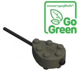 Carp Expert Stubby Inline Körte ólom 80g Szinezett Go Green