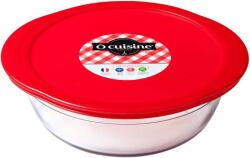 Ocuisine Ôcuisine hőálló tál műanyag fedővel 26 cm 2.3 l (40481)