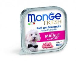 Monge Dog Fresh paté húsdarabokkal - sertés 100 g (149317)