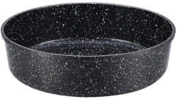 Voltz Tava de copt rotunda Oliver Voltz OV54322C28, 28x7 cm, Acoperire ceramica-marmura, Negru (OV54322C28)