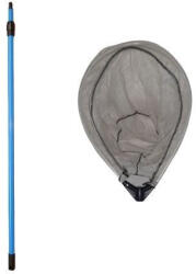  Tavi háló fej ovál Fehér sűrű teleszkópos nyéllel