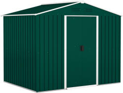 Outsunny kerti tároló 2 tolóajtóval, szellőzőnyílással, acél