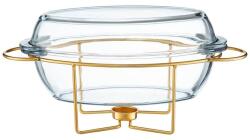 Ambition Saule hőálló sütőedény melegentartóval 4.5 l arany