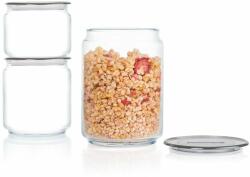 Luminarc Plano Üvegtároló - 1000 ml - Szürke (5904134813039)