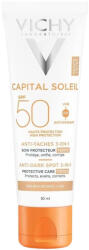 Vichy Cremă tonifiată Vichy Capital Soleil împotriva petelor pigmentare 3 în 1, SPF50+, 50 ml