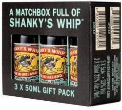 BIGGAR & LEITH Shanky's Whip Black Irish Whiskey Likőr Matchbox Mini Pack [0, 15L|33%]