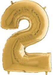  Fólia Lufi - 2-es Szám - Arany - 65 cm (02967)