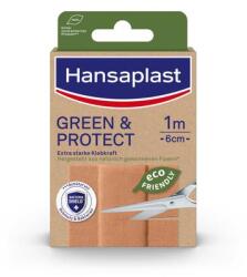 Hansaplast Green & Protect öko-barát sebtapasz 1m x 6 cm