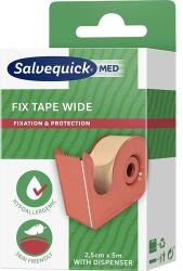 Salvequick Med ragtapasz 2.5cmx5m + tartó 1x