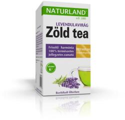 Naturland Prémium Zöld Tea levendulavirággal 20x1, 5g