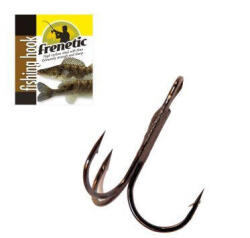 Frenetic horog FS607 black nikkel hármashorog 10