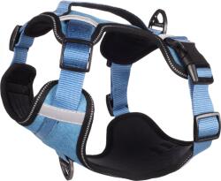 Flamingo Heron hám - kék 28-37 cm/36-48 cm - pepita