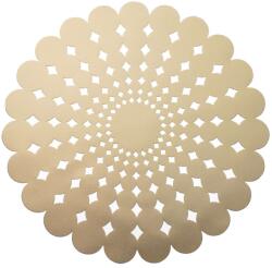 Ambition Glamour Tányéralátét - Virág/Arany - 38 cm (36425)