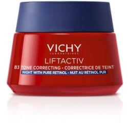 Vichy LIFTACTIV B3 bőrtónus korrigáló éjszakai arkcrém tiszta retinollal 50ml -Ajándékkal!
