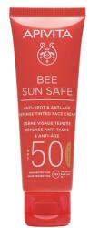 APIVITA Bee Sun Safe Színezett Arckrém Ráncok És Pigmentfoltok Ellen SPF50 50 ml