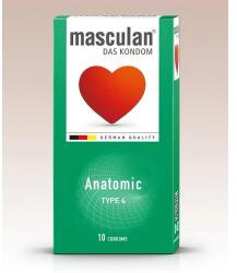 Masculan -4- Anatomic óvszer 10x