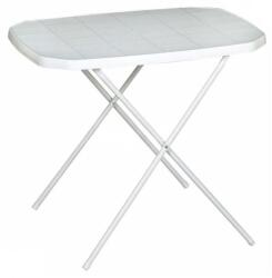 Patio összecsukható kempingasztal 53x70 cm fehér (5904134007063)