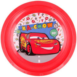 Disney Pixar Autók - Villám McQueen - Gyerek Tányér - Műanyag