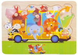 Trefl - Állatos Fa Puzzle - 29, 5x21, 8 cm (67783)