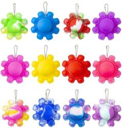 Pop It Polip Kulcstartó - 12 Szín (59551)