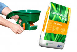 Handy HandyPro kézi műtrágyakiszóró + Pre-winter őszi-téli felkészítő műtrágya