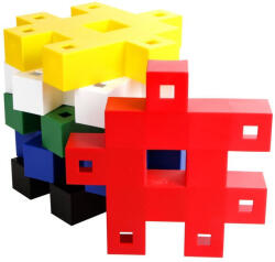 Megaplast Nagy Műanyag Építőkocka Készlet - 6 db (46860)